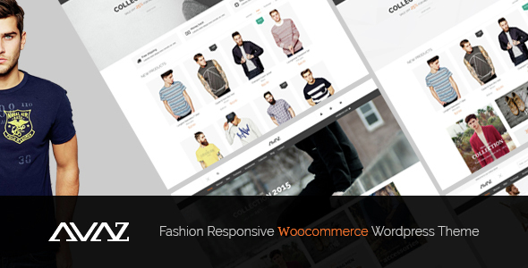 AVAZ V1.1 WooCommerce Responsive Moda Satış WordPress Teması